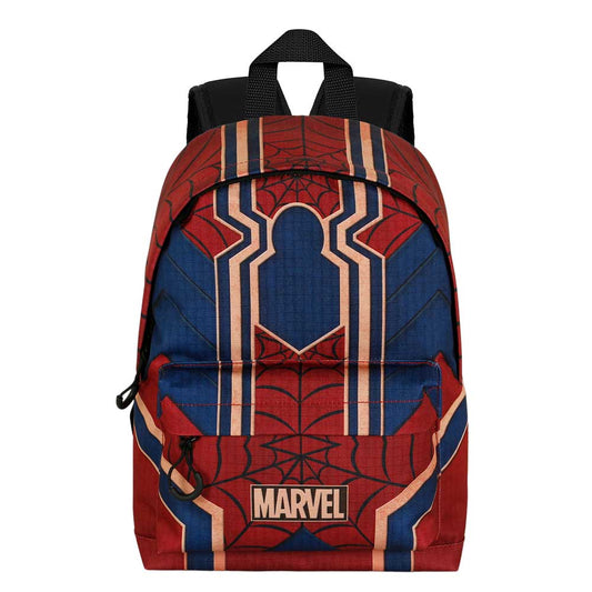 Marvel Spiderman Drop-Mochila Pequeña HS FAN, Rojo
