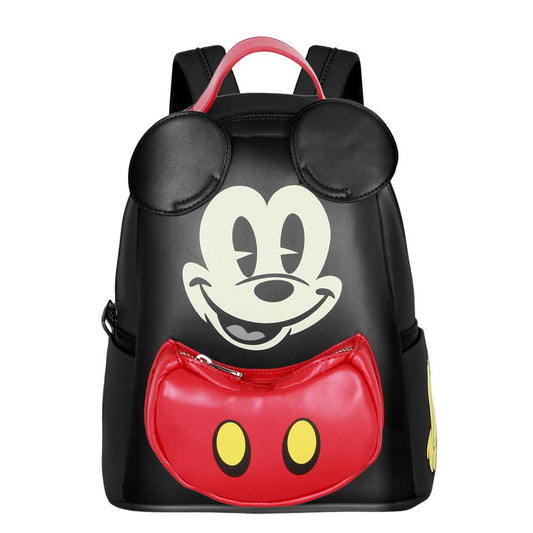Disney Topolino Face-Zainetto Heady, Multicolore