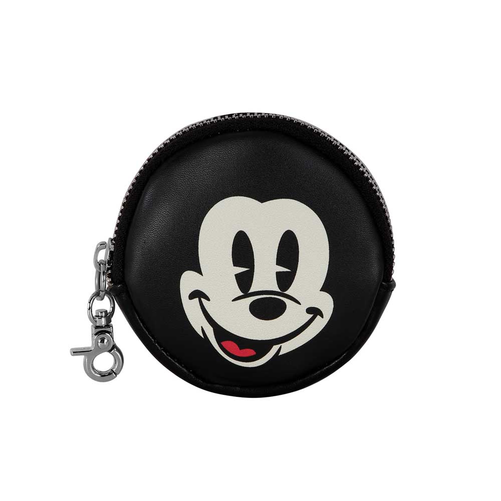 Disney Mickey Mouse Face-Cookie Coin Purse, Multicolour