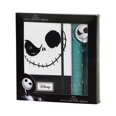 Disney Nightmare Before Christmas Face-Gift Box with Diary and Fashion Ballpoint Pen, Black