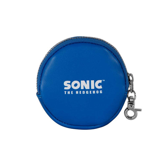 Sonic The Hedgehog Face-Portamonete Cookie, Blu
