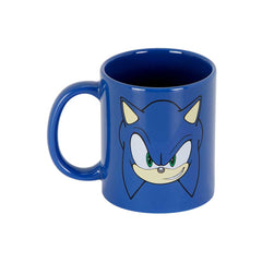 Sonic the Hedgehog Face Mug, Blue