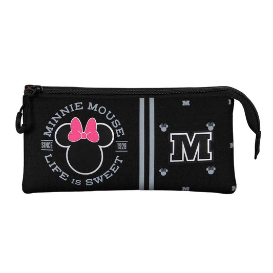 Disney Minnie Mouse Symbol-Portatododo HS Silver, Black