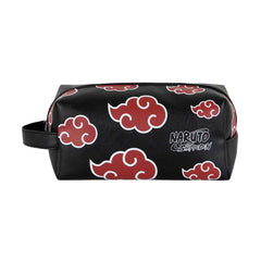 Naruto Clouds-PLUS Brick Travel Toiletry Bag, Black