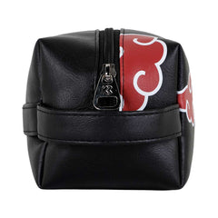 Naruto Clouds-PLUS Brick Travel Toiletry Bag, Black