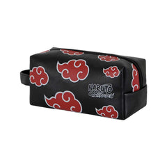 Naruto Clouds-PLUS Brick Travel Toiletry Bag, Black