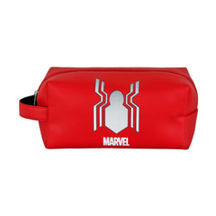 Marvel Spiderman Spider-PLUS Brick Travel Toiletry Bag, Red