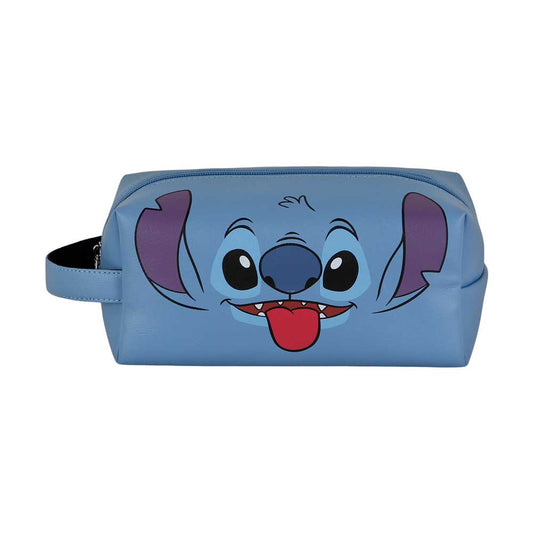 Disney Lilo e Stitch Tongue-Borsa da Toilette da Viaggio Brick PLUS, Blu