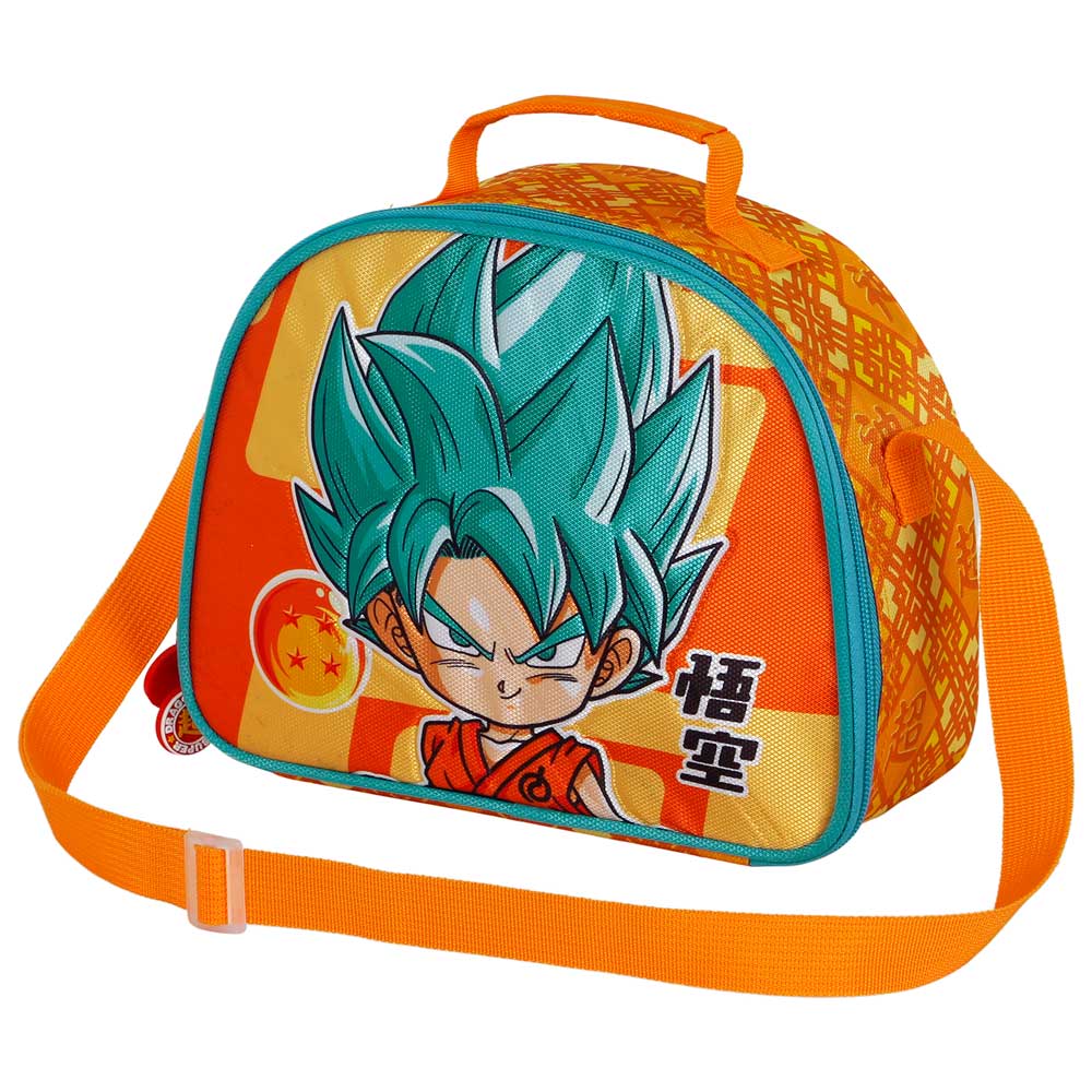 Dragon Ball (Bola de Dragón) Super-Bolsa Portamerienda, Multicolor