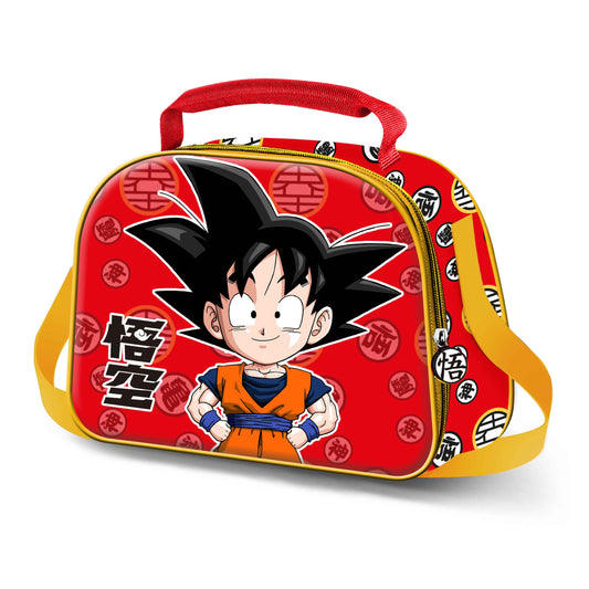 Dragon Ball (Bola de Dragón) Kintoun-Bolsa Portamerienda, Rojo