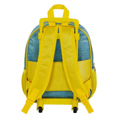 Naruto Peace-Mochila 3D con Ruedas Pequeña, Multicolor