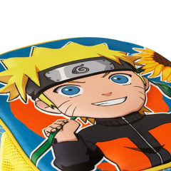 Naruto Peace-Mochila 3D Pequeña, Multicolor