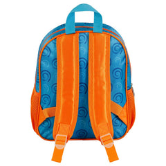 Naruto Happy-Mochila 3D Pequeña, Azul