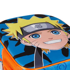 Naruto Happy-Mochila 3D Pequeña, Azul