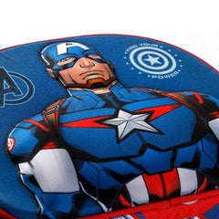 Marvel Captain America First - 3D Lunch Bag, Blue