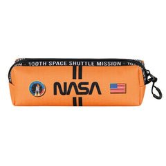 NASA Lines-Estuche Portatodo Cuadrado FAN 2.2, Naranja