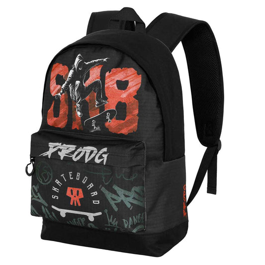 PRO-DG SK8-Mochila HS FAN 2.2, Negro