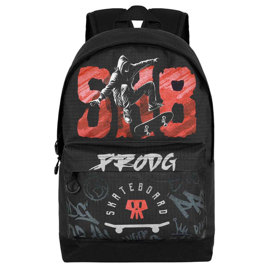PRO-DG SK8-Mochila HS FAN 2.2, Negro