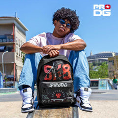 PRO-DG SK8-Mochila HS FAN 2.2, Negro