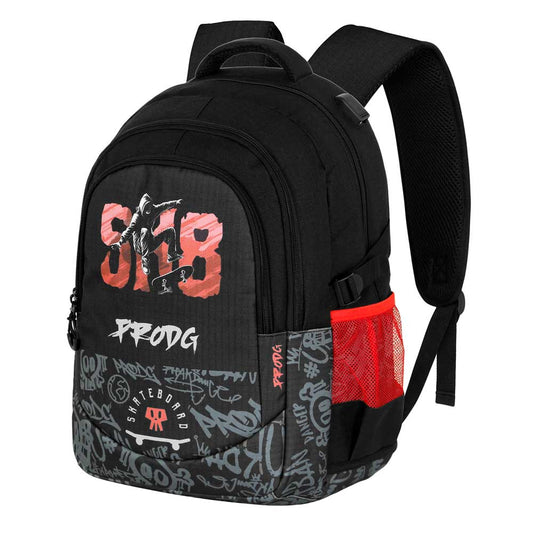 PRO-DG SK8-Mochila Running PLUS, Negro