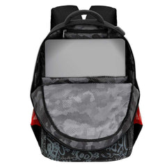 PRO-DG SK8-Mochila Running PLUS, Negro