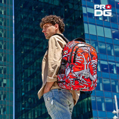 PRO-DG Sneak-Zaino Running PLUS, Rosso