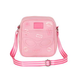 Barbie Travel-Bolso Bandolera Sling Fashion, Rosa