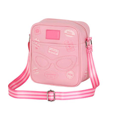 Barbie Travel-Bolso Bandolera Sling Fashion, Rosa
