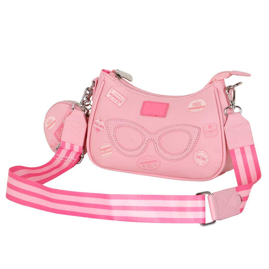Barbie Travel-Bolso Fancy 2.0, Rosa