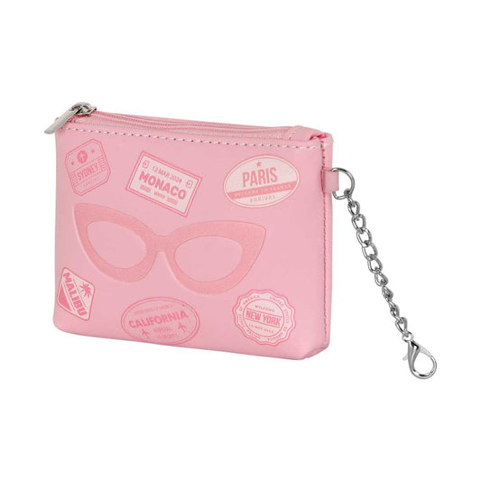 Barbie Travel-Coin Purse & Card Holder, Pink