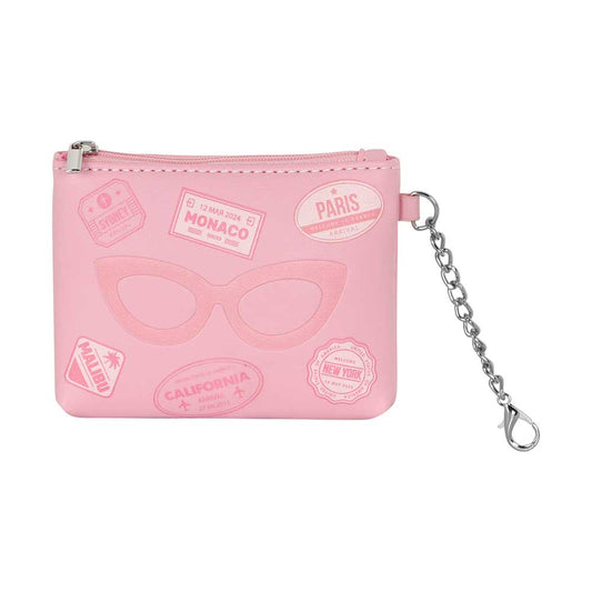 Barbie Travel-Coin Purse & Card Holder, Pink