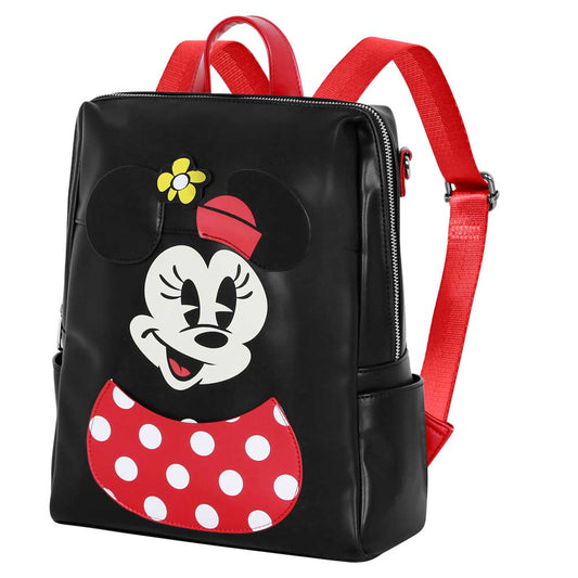Disney Minnie Mouse Face-Zainetto Shield, Multicolore