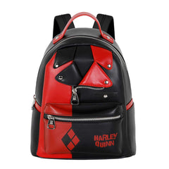 DC Comics Harley Quinn Jacket-Mochila Heady, Negro