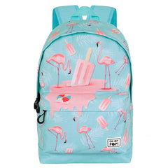Oh My Pop Ice Flamingo-Sacchetto HS FAN 2.2, Turchese
