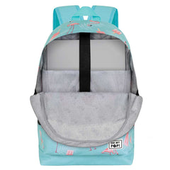 Oh My Pop Ice Flamingo-Sacchetto HS FAN 2.2, Turchese