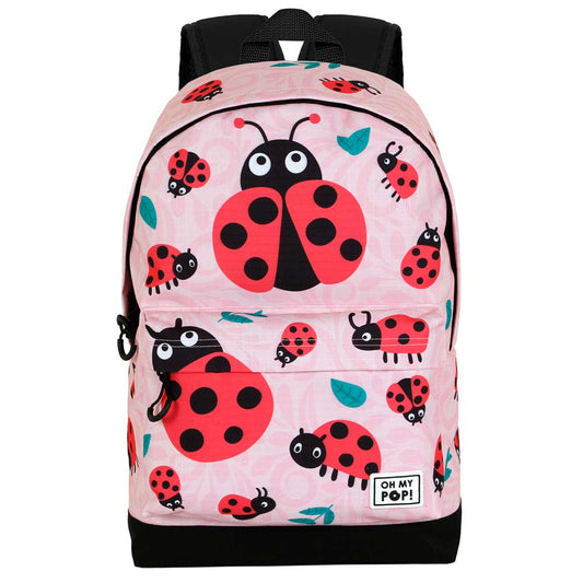 Oh My Pop Ladybug - Zaino HS FAN 2.2, rosa