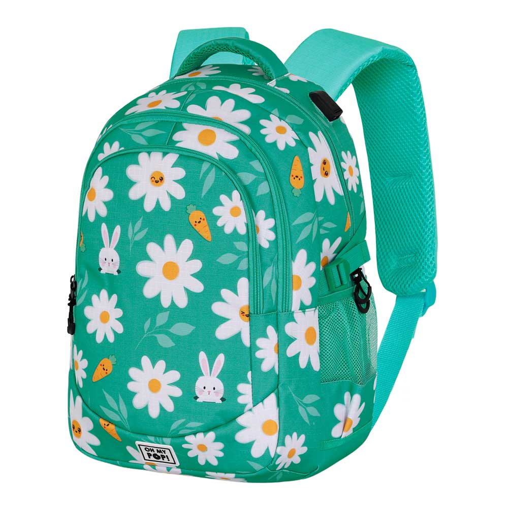 Oh My Pop! Blooming-PLUS Running Backpack, Turquoise
