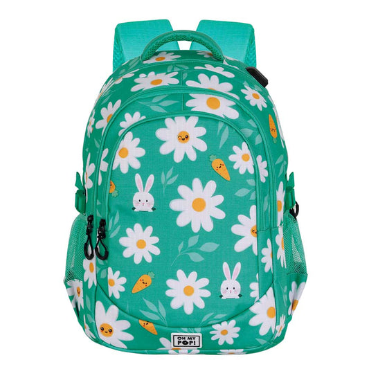 Oh My Pop Blooming-Mochila Running PLUS, Turquesa