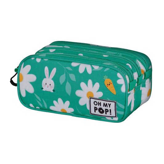 Oh My Pop Blooming-Estuche Portatodo Trick FAN 2.2, Turquesa