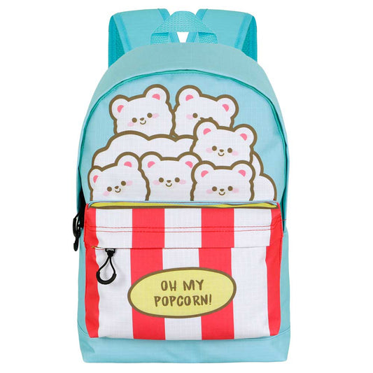 Oh My Pop Popcorn-Backpack HS FAN 2.2, blu