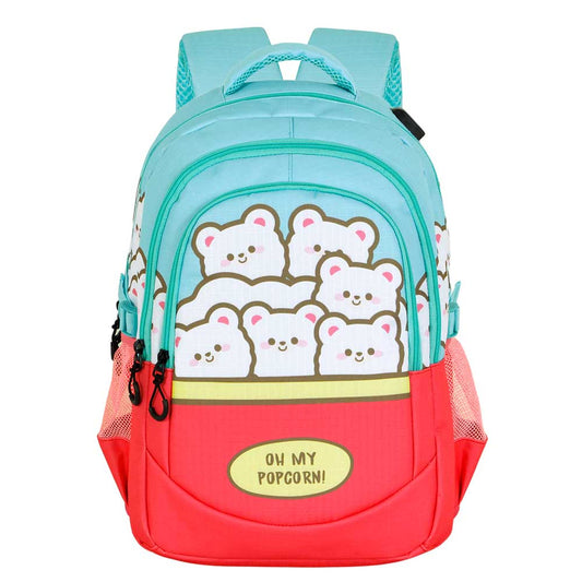 Oh My Pop! Popcorn-PLUS Running Backpack, Blue