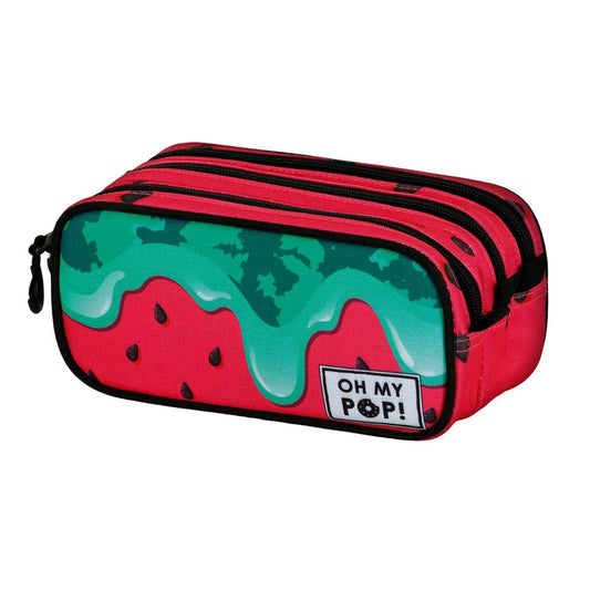 Oh My Pop Melty Melon-Estuche Portatodo Trick FAN 2.2, Verde