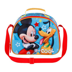 Disney Topolino Pal-Borsa Porta Merenda 3D, Blu