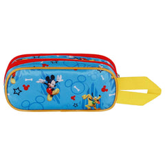 Disney Mickey Mouse Pal-Pal-Double 3D Pencil Case, Blue