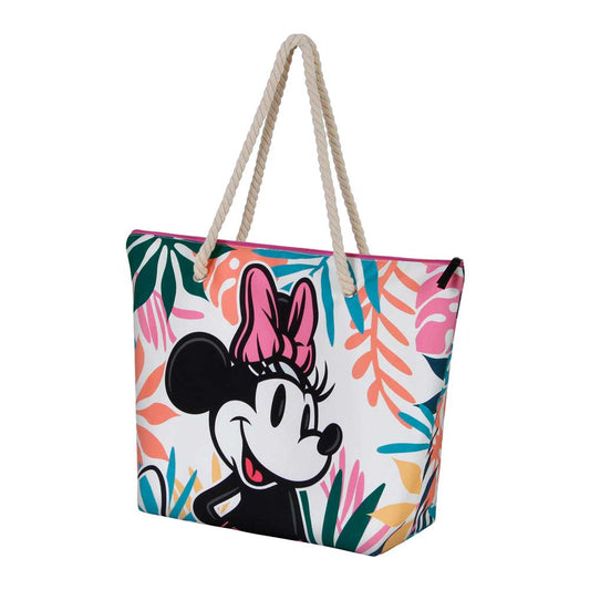 Disney Minnie Mouse Island-Borsa da Spiaggia Soleil, Multicolore