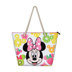 Disney Minnie Mouse Fruits-Borsa da Spiaggia Soleil, Multicolore