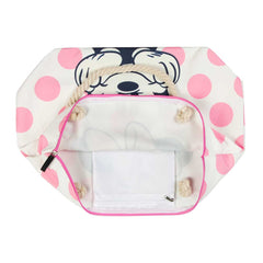 Disney Minnie Mouse Dots-Borsa da Spiaggia Soleil, Rosa