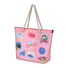 Barbie Malibu-Soleil Beach Bag, Pink