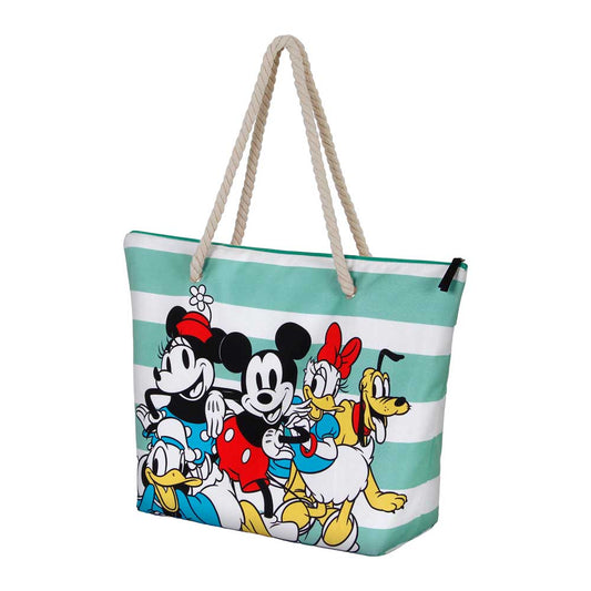 Disney Mickey Mouse Together-Bolsa de Playa Soleil, Azul