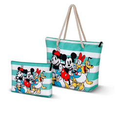 Disney Mickey Mouse Together-Soleil Beach Bag, Blue